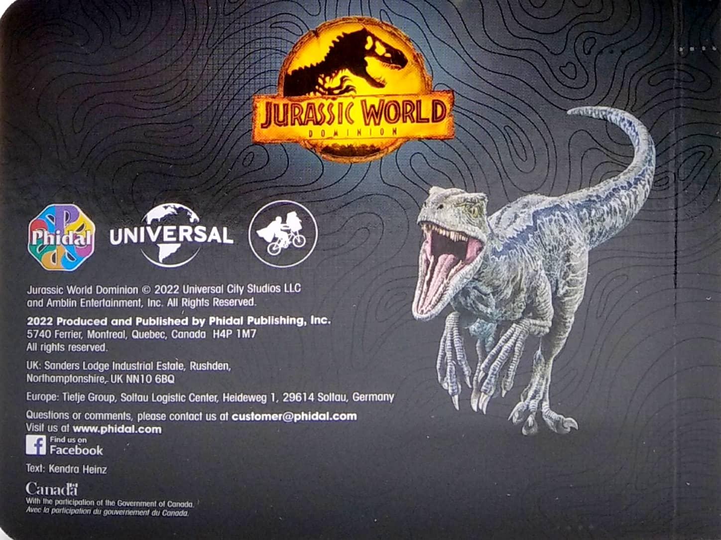 Universal Jurassic World Tattle Tales