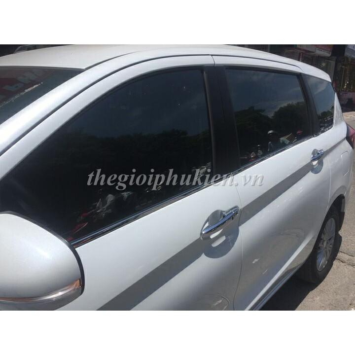 Bộ ốp tay nắm, hõm cửa xe Suzuki XL7 mạ Crom