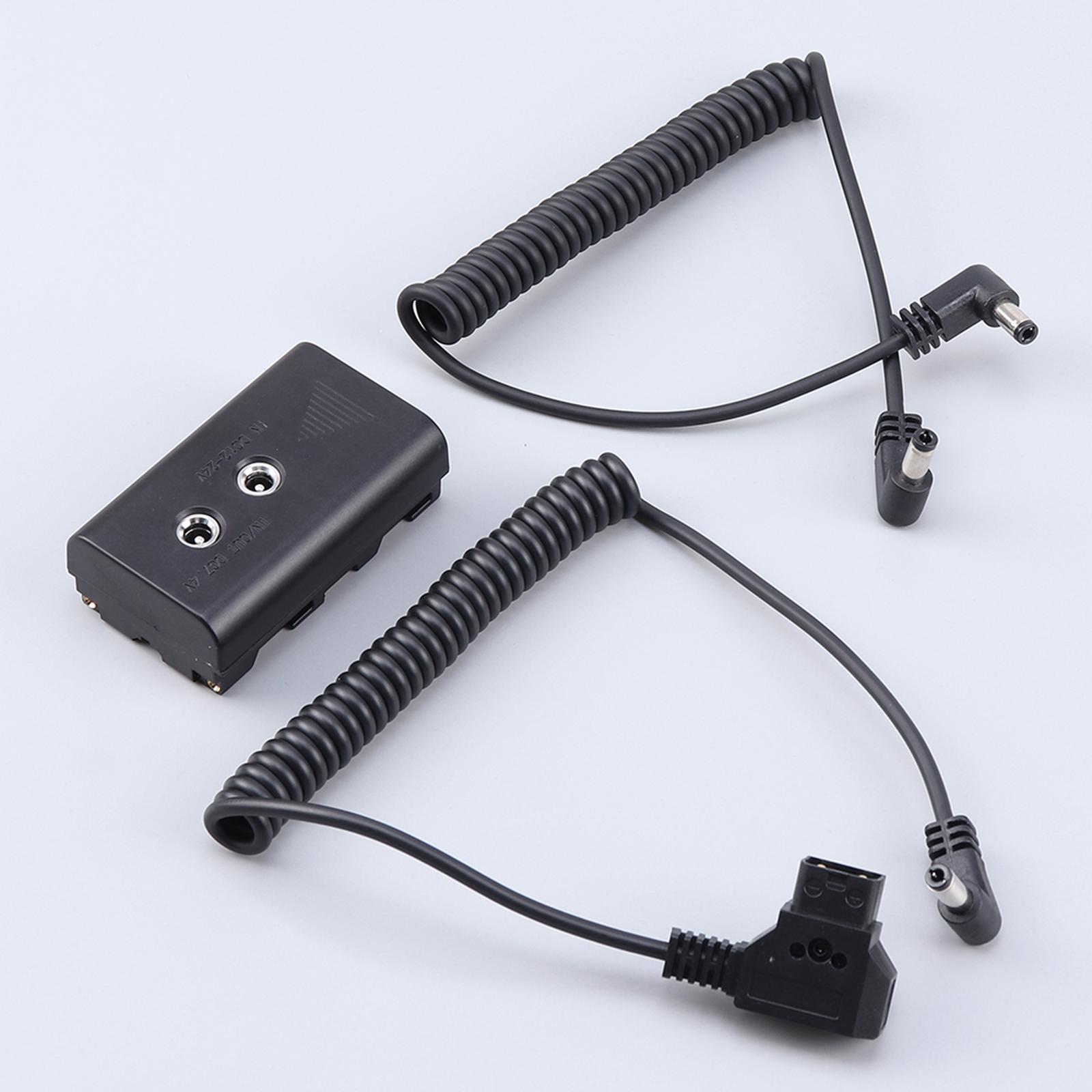 DC Coupler  to DC Cable Monitor  Battery Adapter for  Camera