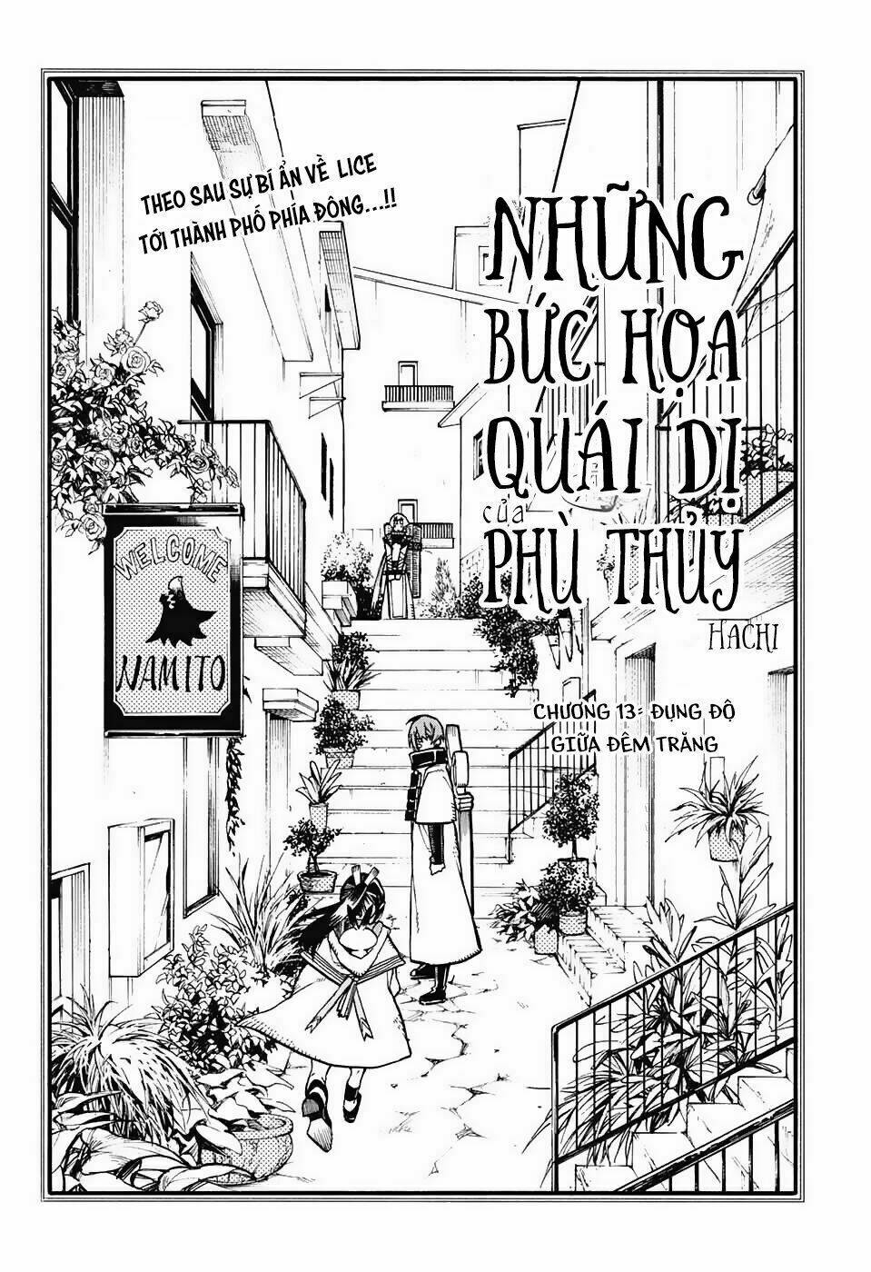 những bức họa quái dị của phù thủy chapter 13 4