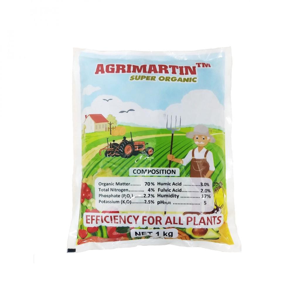 Phân Bón Hữu Cơ Agrimartin 1kg – Nhập Khẩu Bỉ Bich 1kg - KNS3758