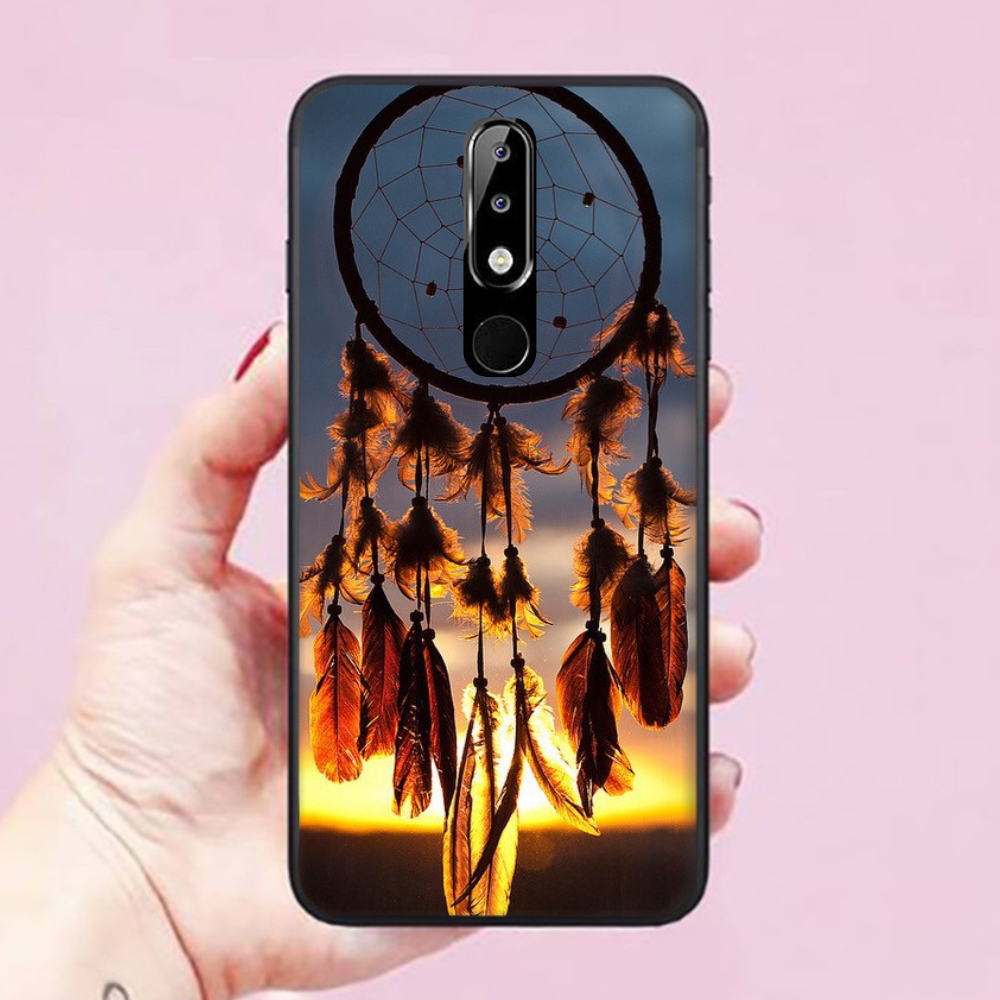Ốp lưng dành cho điện thoại Nokia 5.1 Plus / X5 Hình Vòng May Mắn