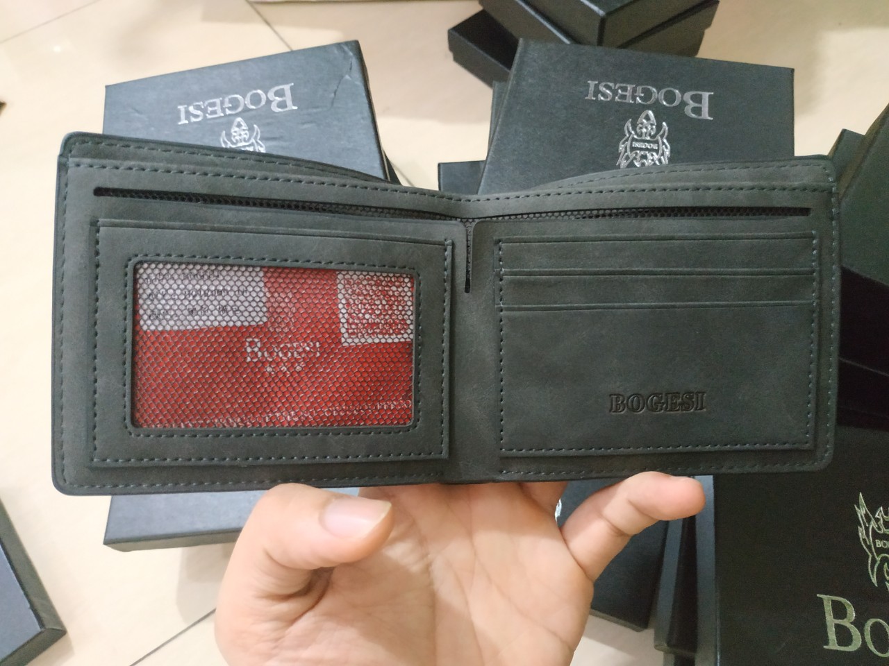 Bóp Ví Nam Da PU Cao cấp, Sang Trọng Phong cách Hàn Quốc