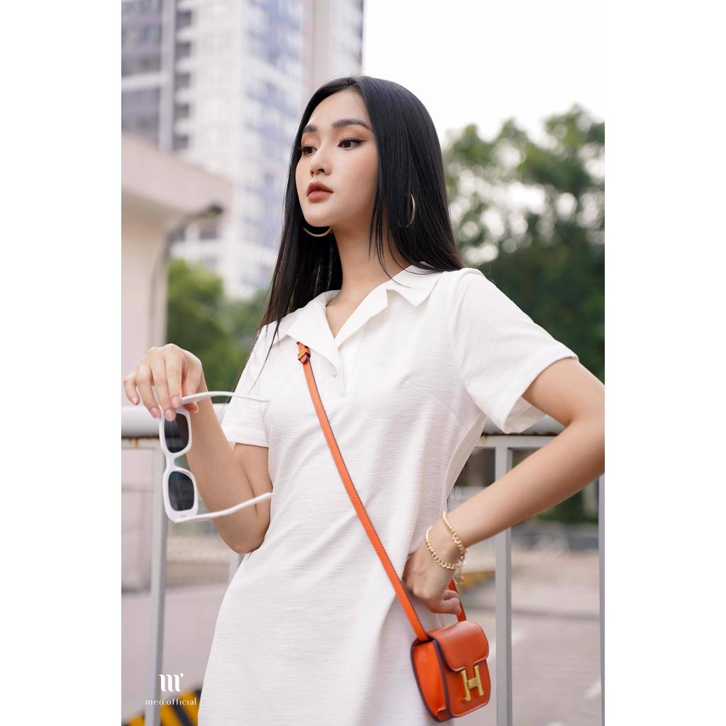 Váy liền nữ Méo shop phong cách công sở dáng dài Kool