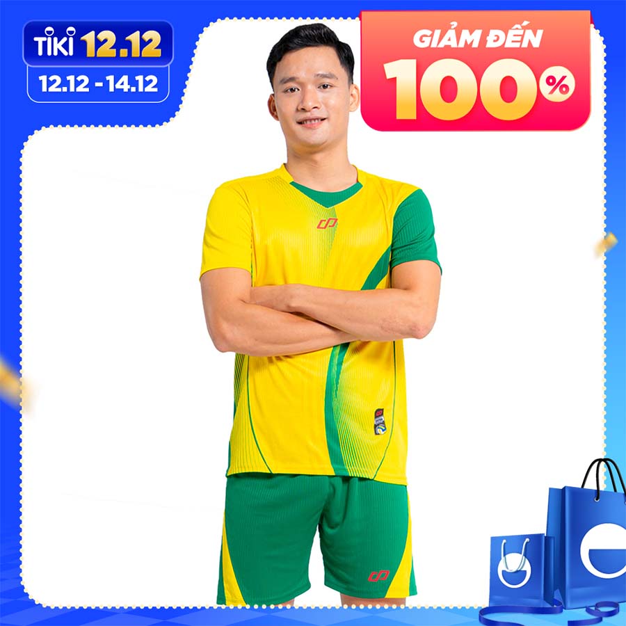 Bộ Quần Áo Thể Thao Bóng Chuyền Màu Vàng Nam ZENTIGA - CP SPORT BC05