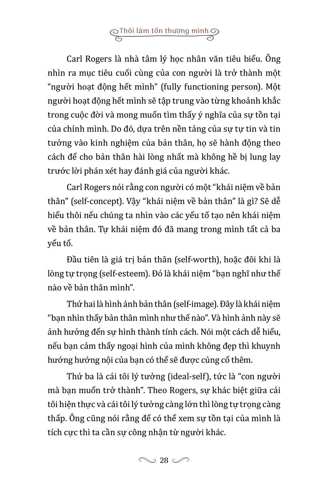 Thôi Làm Tổn Thương Mình