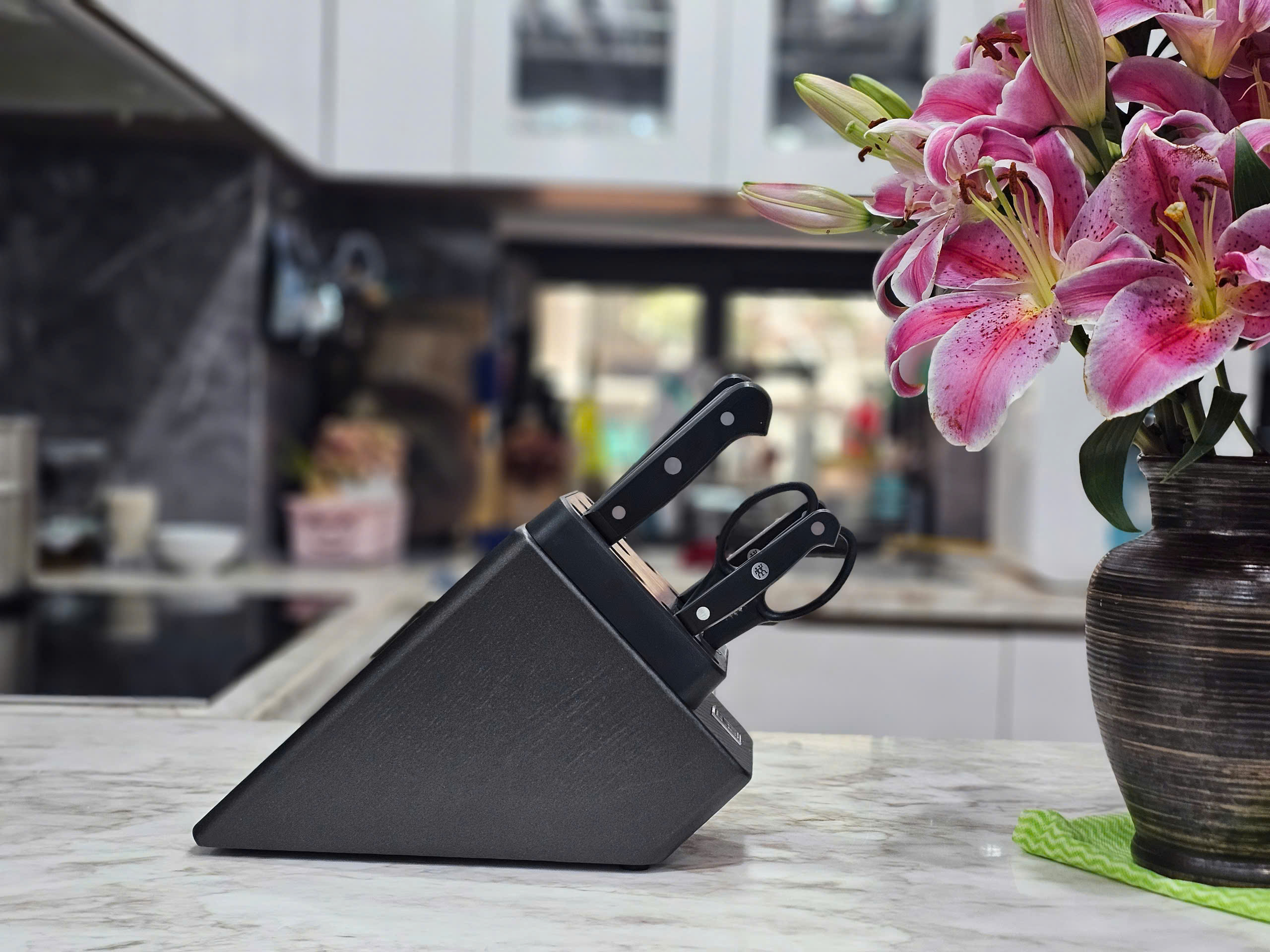 Bộ dao tự mài Zwilling Guormet set 7 model 2025 Hàng chính hãng
