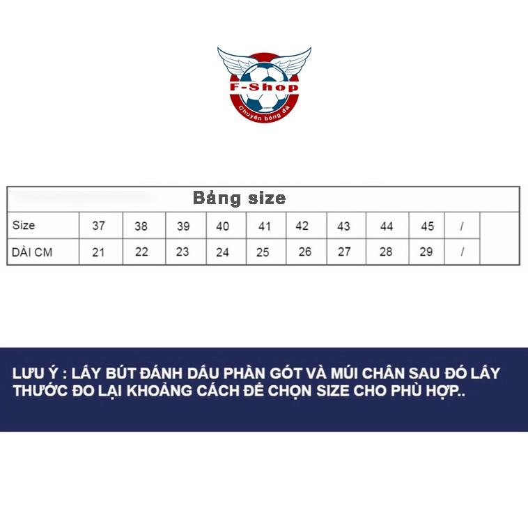 Giày Bóng Đá Phủi Bản đã được may kín đế.