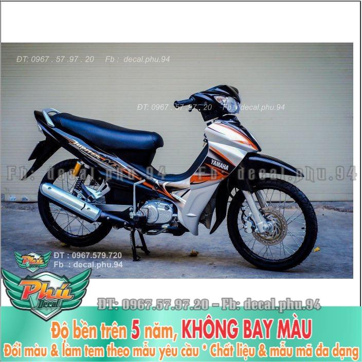 Tem rời Jubiter Mx Cam Bạc đen