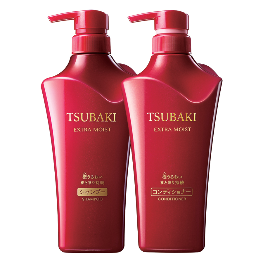 Bộ Đôi Gội Xả TSUBAKI Siêu Cấp Ẩm