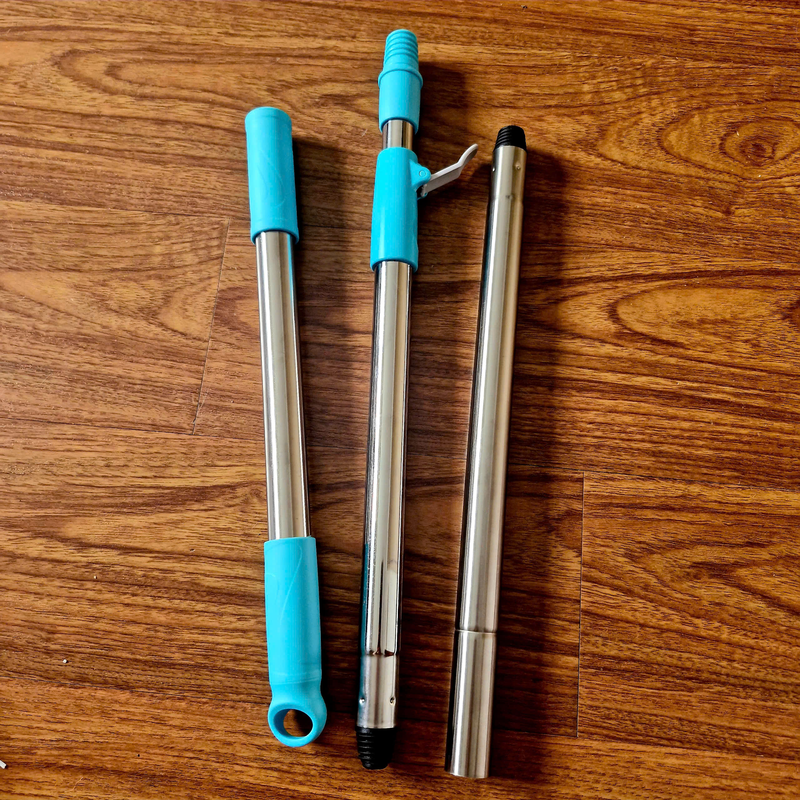 Phụ Kiện Cây Inox 3 Đoạn /Gậy Thay Thế Cho Cây Lau Nhà LocknLock– Dùng Cho ETM498 ETM494 HPP345