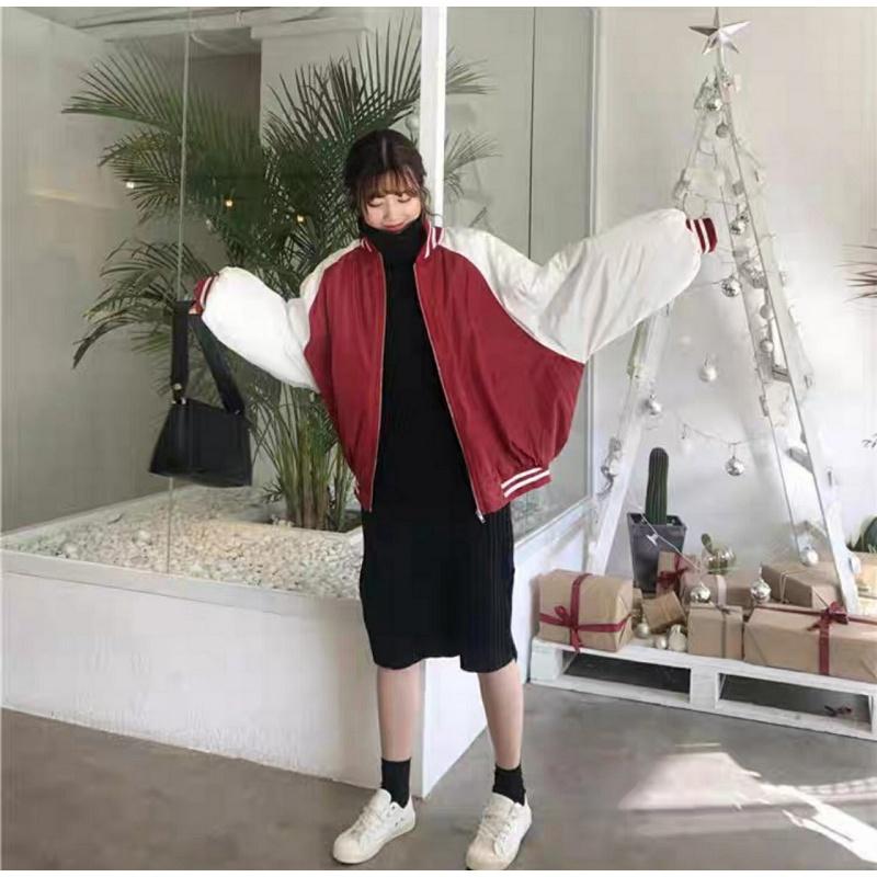 Áo Khoác BomBer Nữ Cổ Bóng Chày Siêu Đẹp - CLITUS FASHION