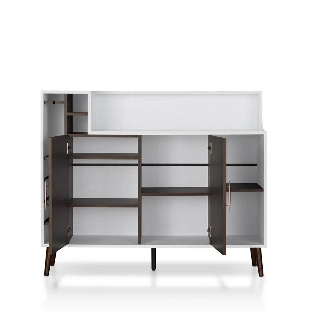 Tủ phòng ăn gỗ hiện đại SMLIFE Decatur  | Gỗ MDF dày 17mm chống ẩm | D120xR40xC100cm