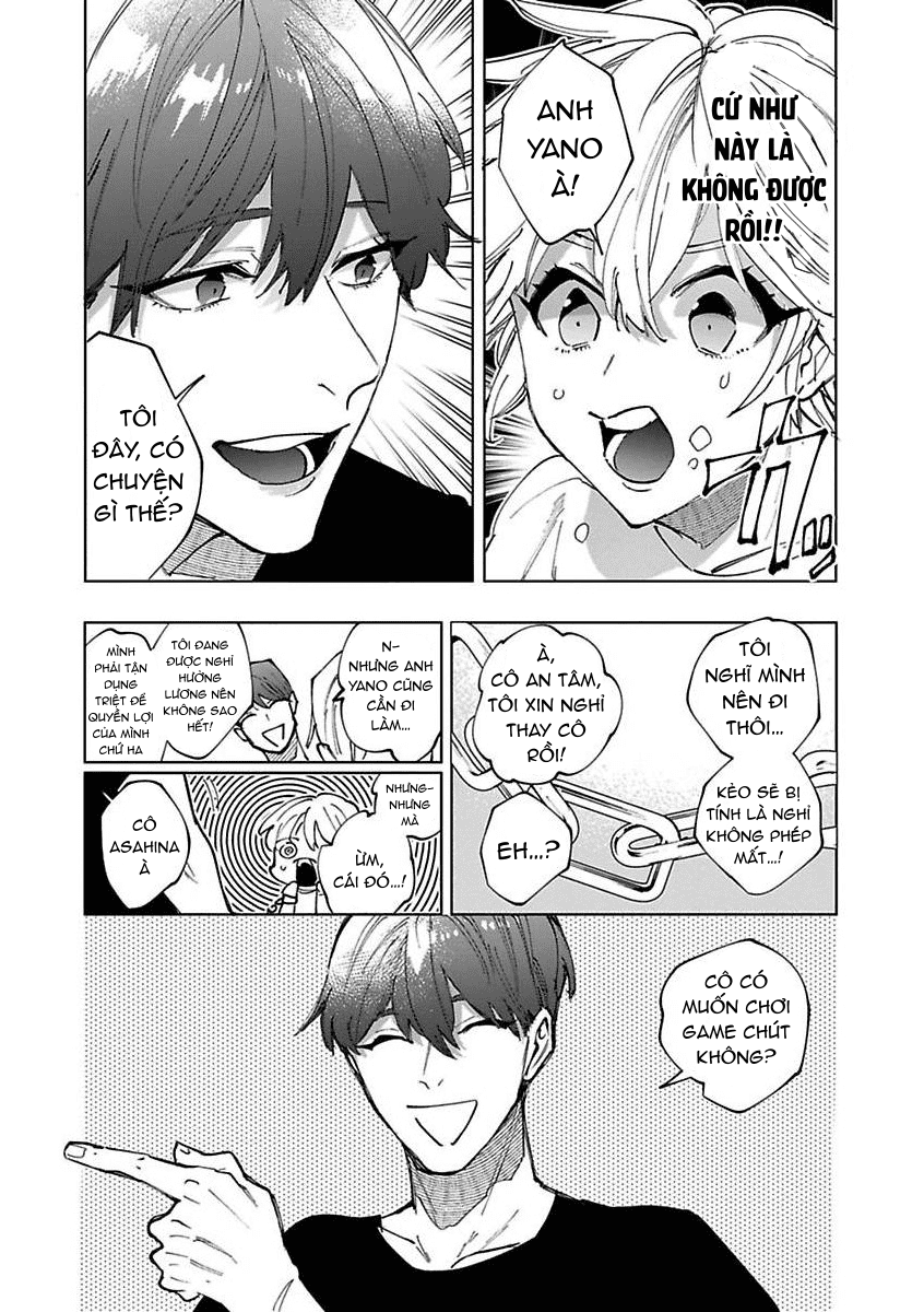 hậu bối yandere muốn cứu vớt ''nô lệ của tư bản'' chapter 2.1 7