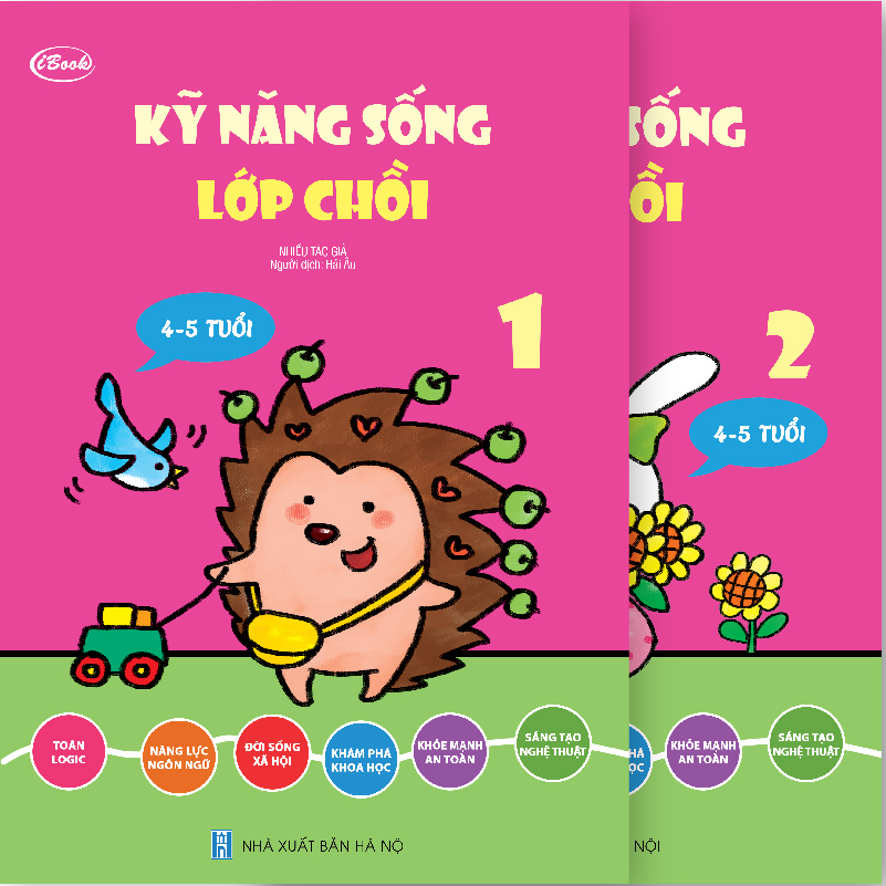 Combo kỹ năng sống lớp Chồi cho bé từ 4-5 tuổi