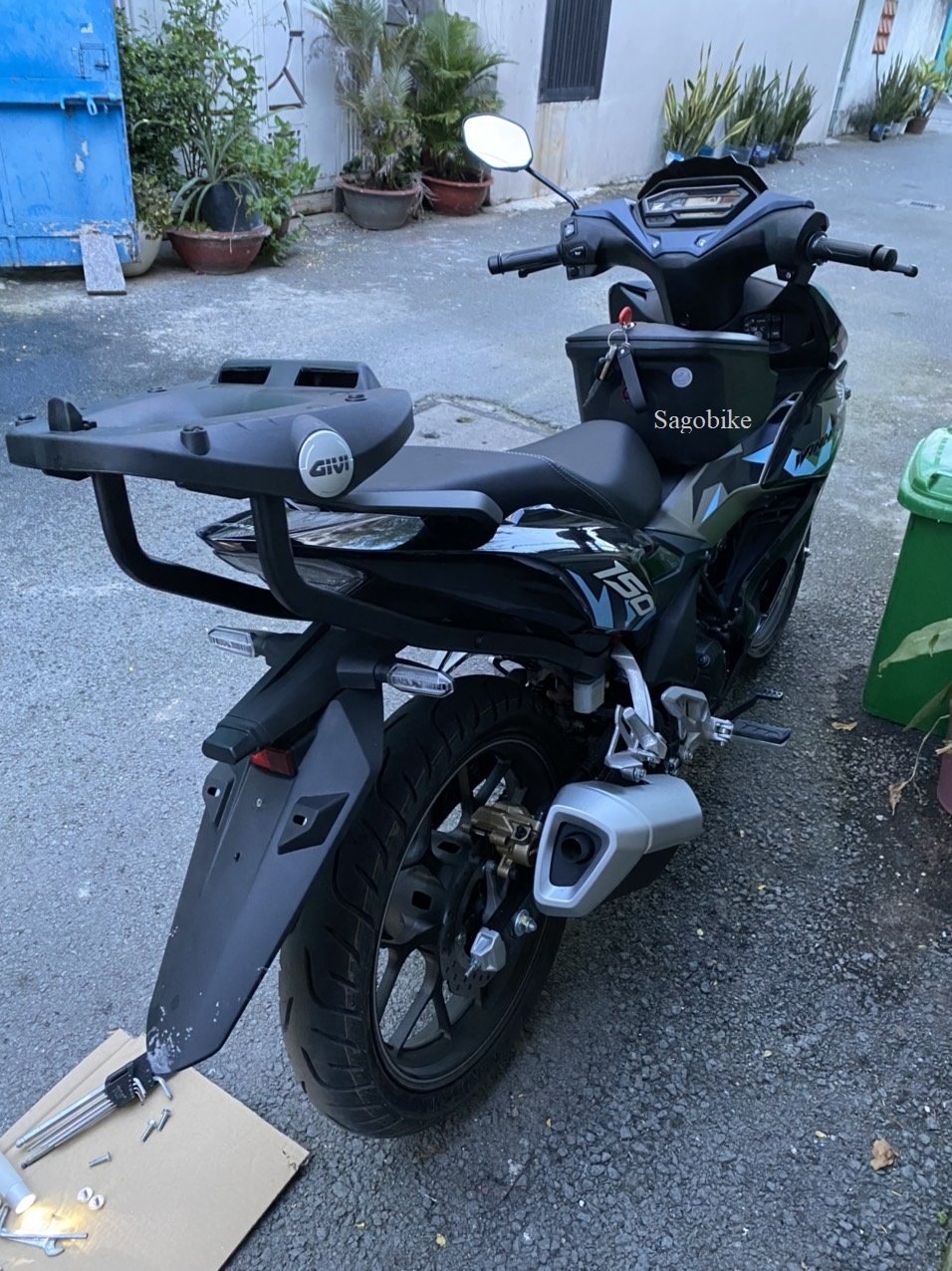 Baga Givi HRV Winner X, baga HRV Winner V2