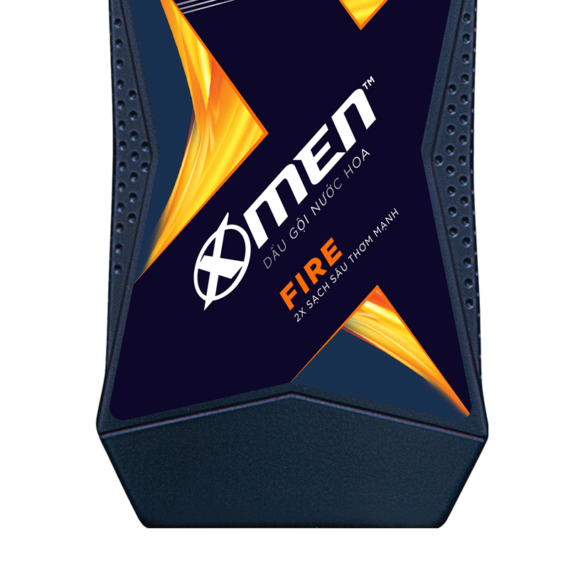 Dầu Gội X-Men Nước hoa Fire 650G + Sữa Tắm X-Men Fire 180G