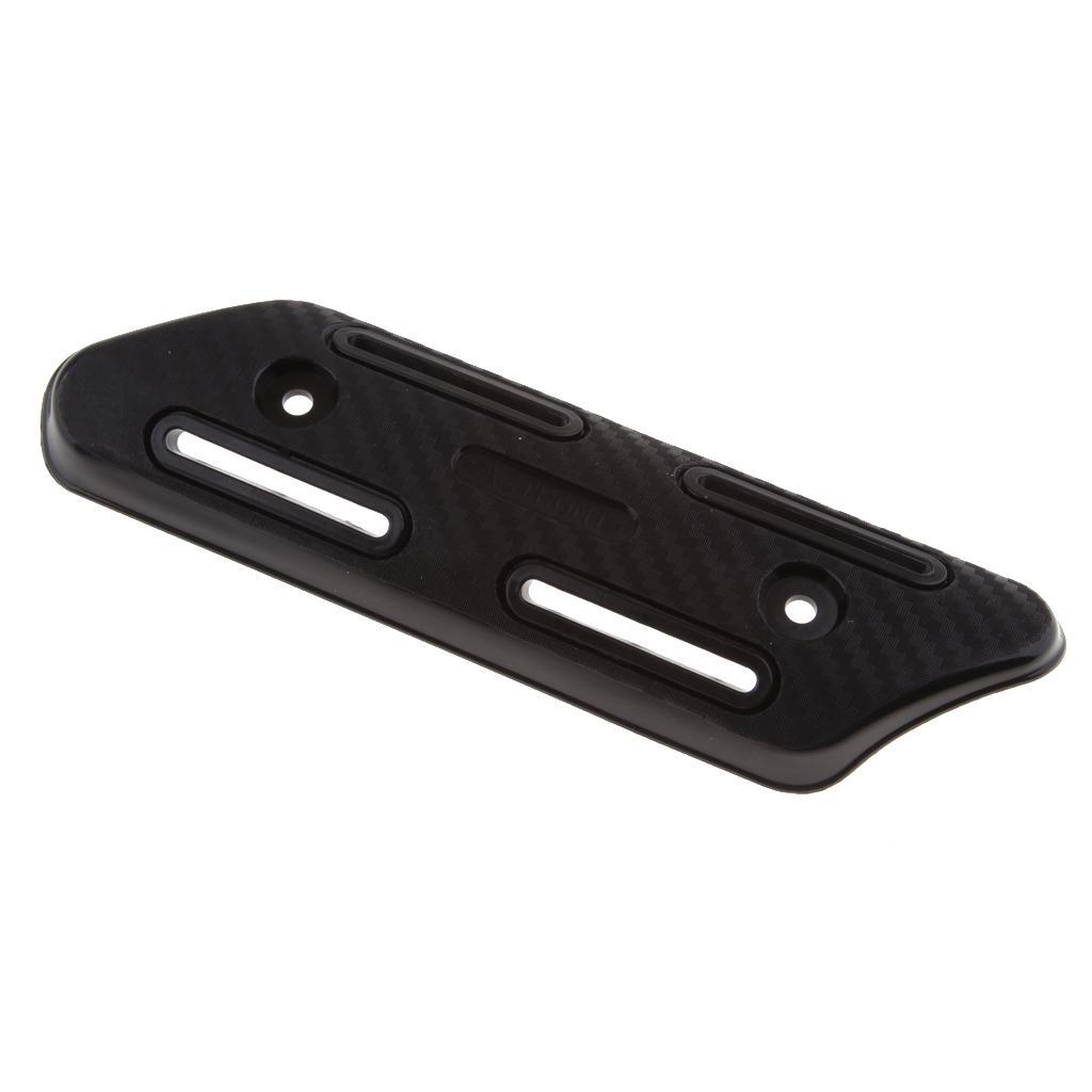 Universal Motorcycle Exhaust Heat  Pipe Protector   Black
