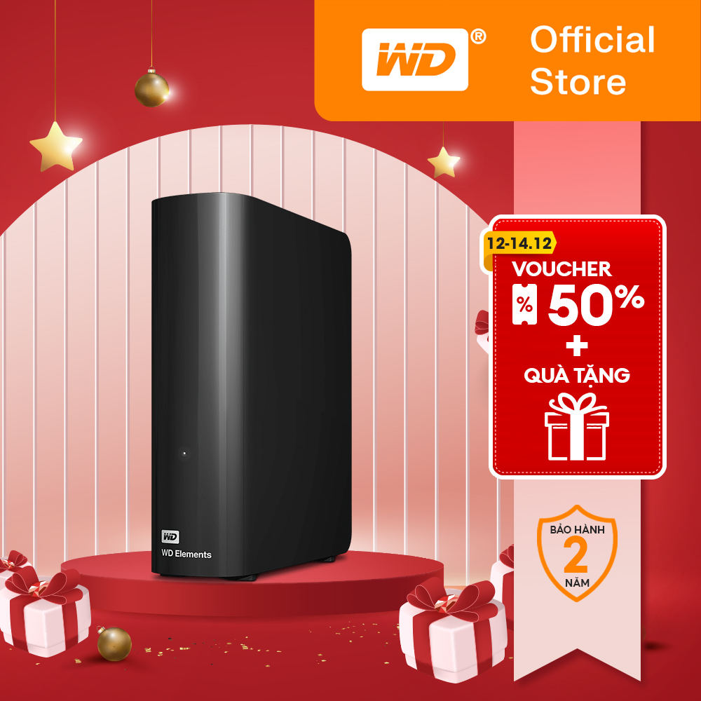 Ổ Cứng Di Động WD WD Elements Portable 3.5 Hàng Chính Hãng