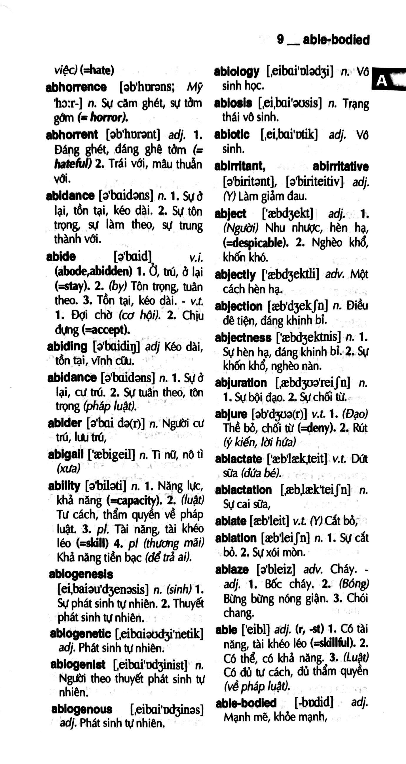 Sách - Từ Điển Anh-Việt - 340.000 Mục Từ Và Định Nghĩa (Tái Bản 2024)
