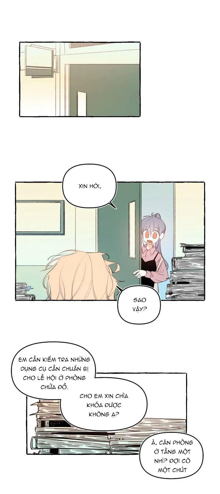 tình yêu có cần app dịch? chapter 13 14