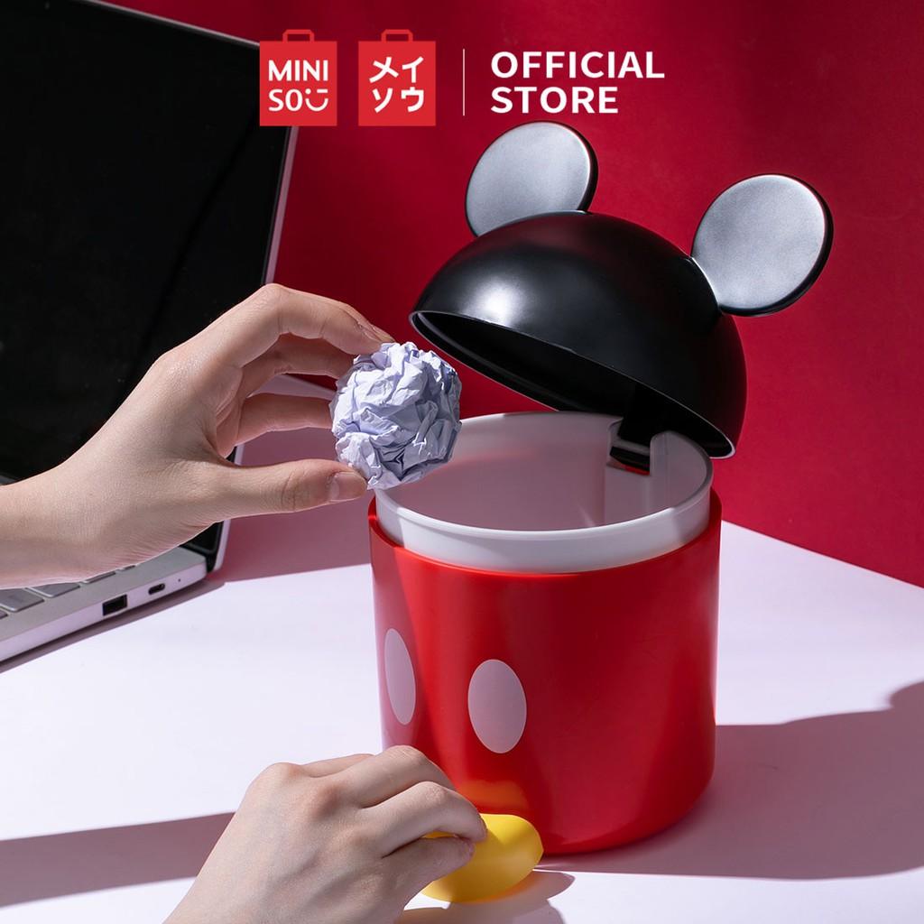 Thùng rác để bàn Mickey Mouse Miniso