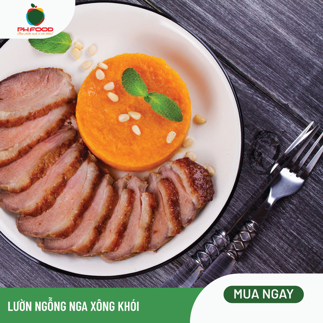 - Lườn Ngỗng Nga Xông Khói - 1Kg - Món Ngon Đãi Khách Tết