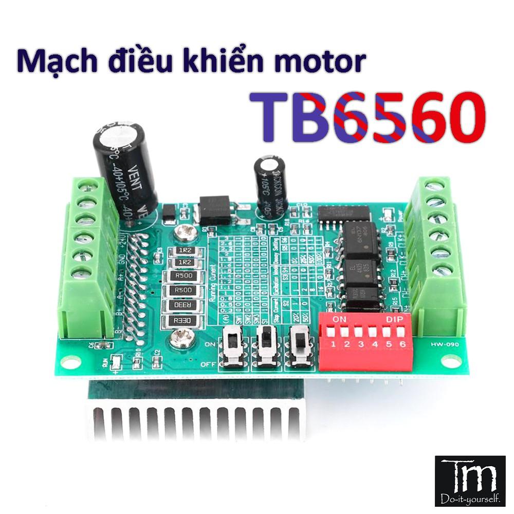 Mạch Điều Khiển Động Cơ Bước TB6560 - 3A