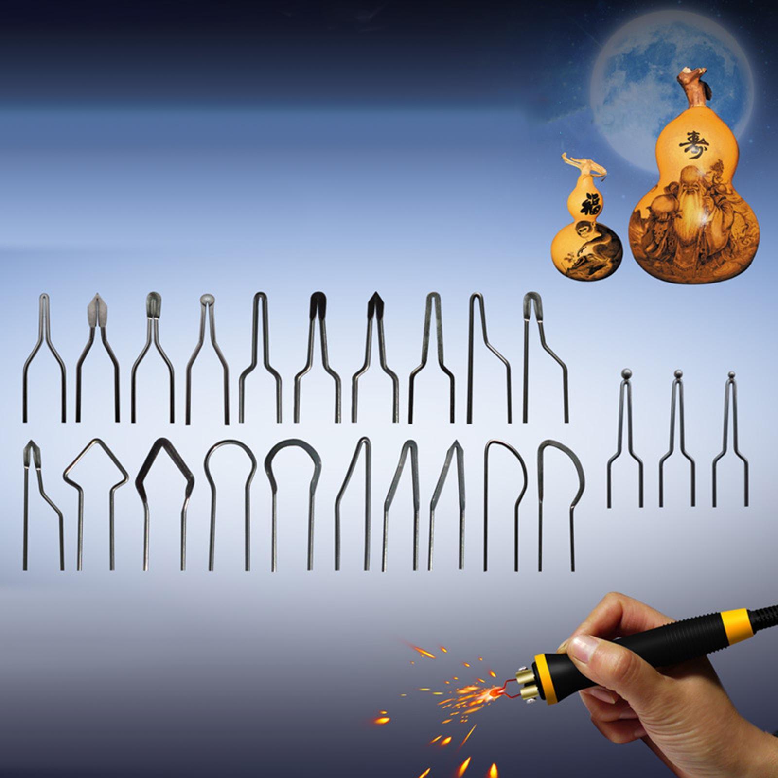 23Pcs Tips Welding Professional Carving Nibs