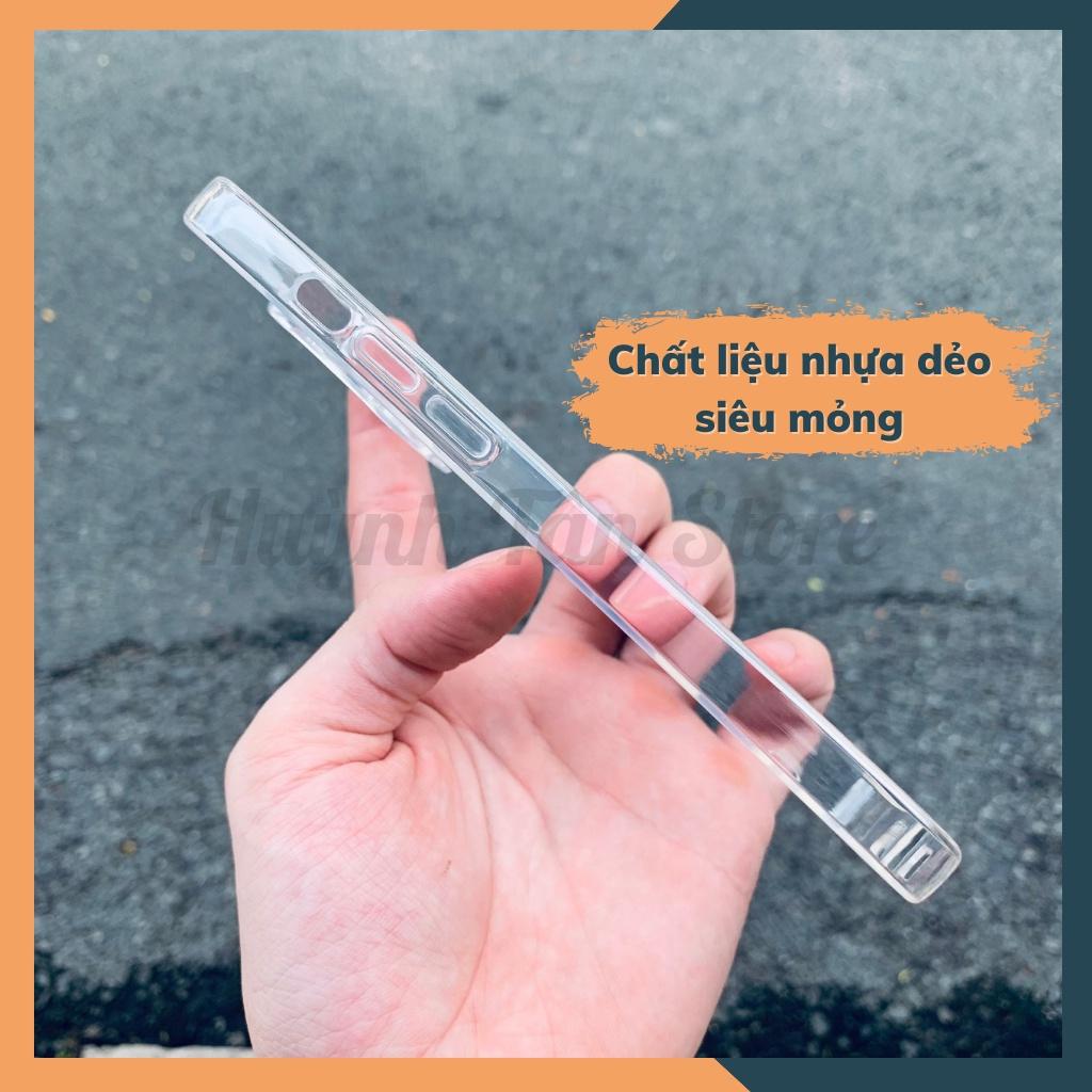 Ốp lưng ip 13 pro max ip 13 pro 13 silicon trong suốt chính hãng GOR bảo vệ camera phụ kiện huỳnh tân store - Hàng nhập khẩu