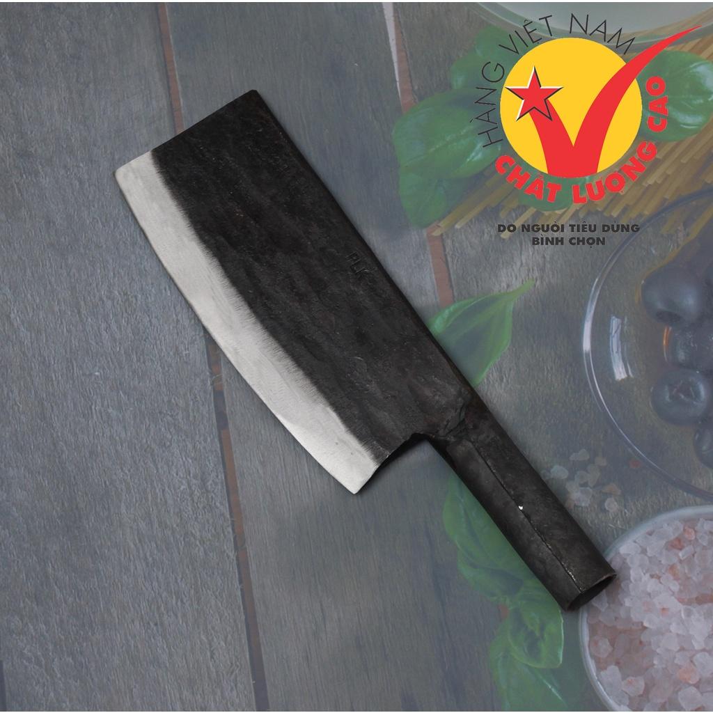 Dao tông 1.3 kg chặt xương trâu bò cao cấp bằng nhíp xe oto