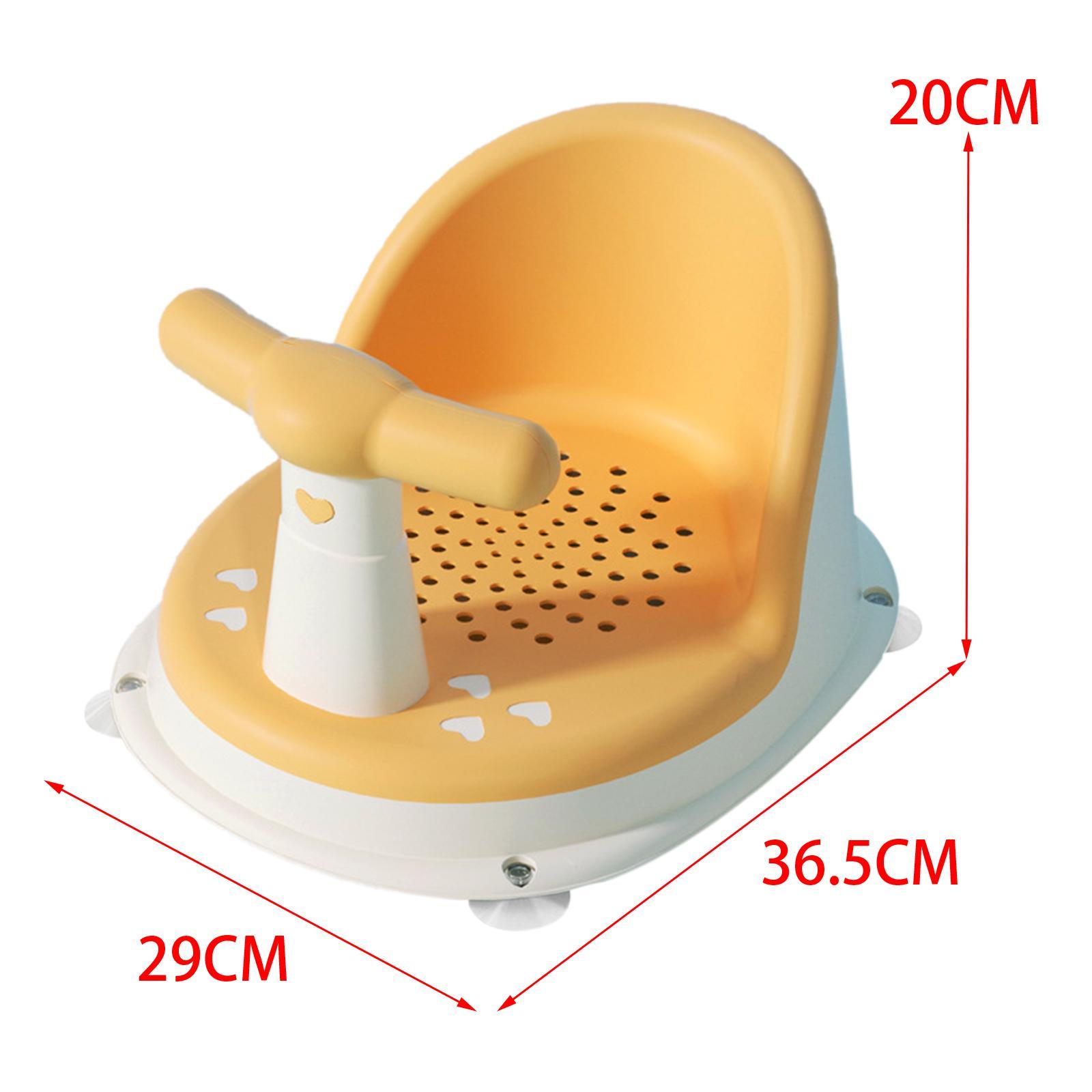 Cartoon Baby Bath Seat for Baby 6-18 Months Tub Seats Toddler Bath Chair