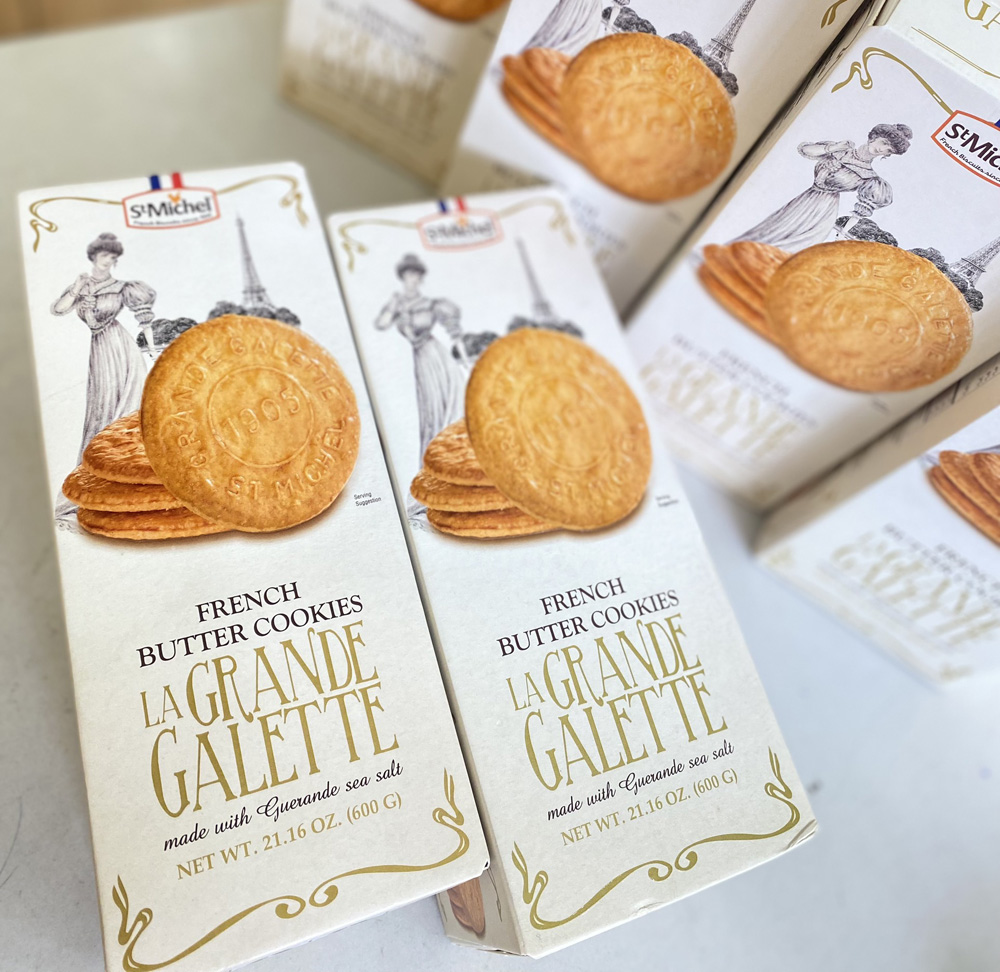 Bánh quy bơ La Grande Galette Pháp