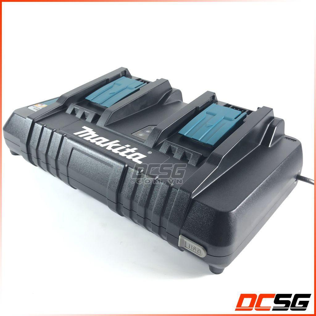 Sạc nhanh 2 cổng 14.4-18V Makita DC18RD