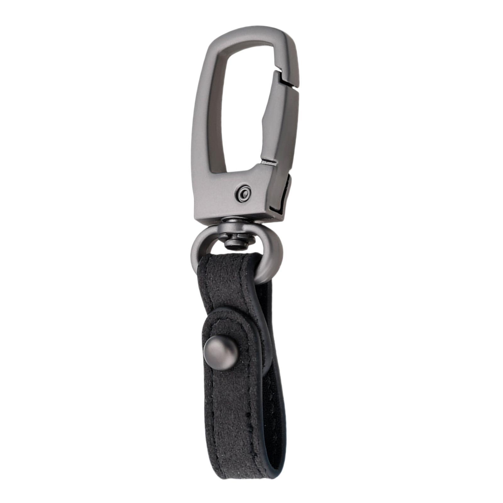 2xHeavy Duty Car Keychain Clip for Colleagues Friends Valentine'S Day Gifts Black