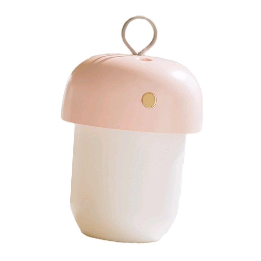 Portable mini humidifier with USB lighting, rechargeable for the home