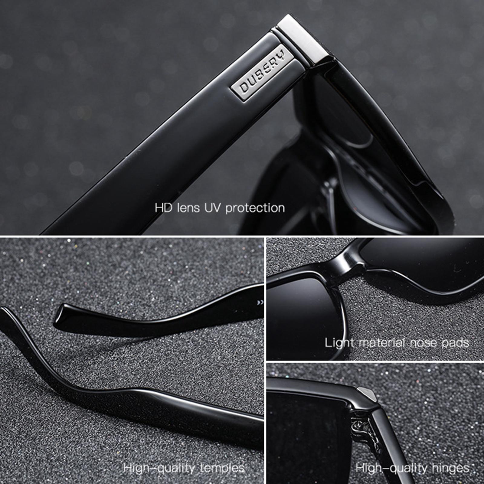 Polarized Cycling Goggles Running Ski Golf Sunglasses Black