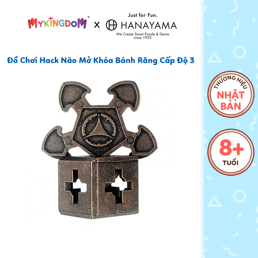 Đồ Chơi Hack Não Mở Khóa Bánh Răng Cấp Độ 3 HANAYAMA 515035