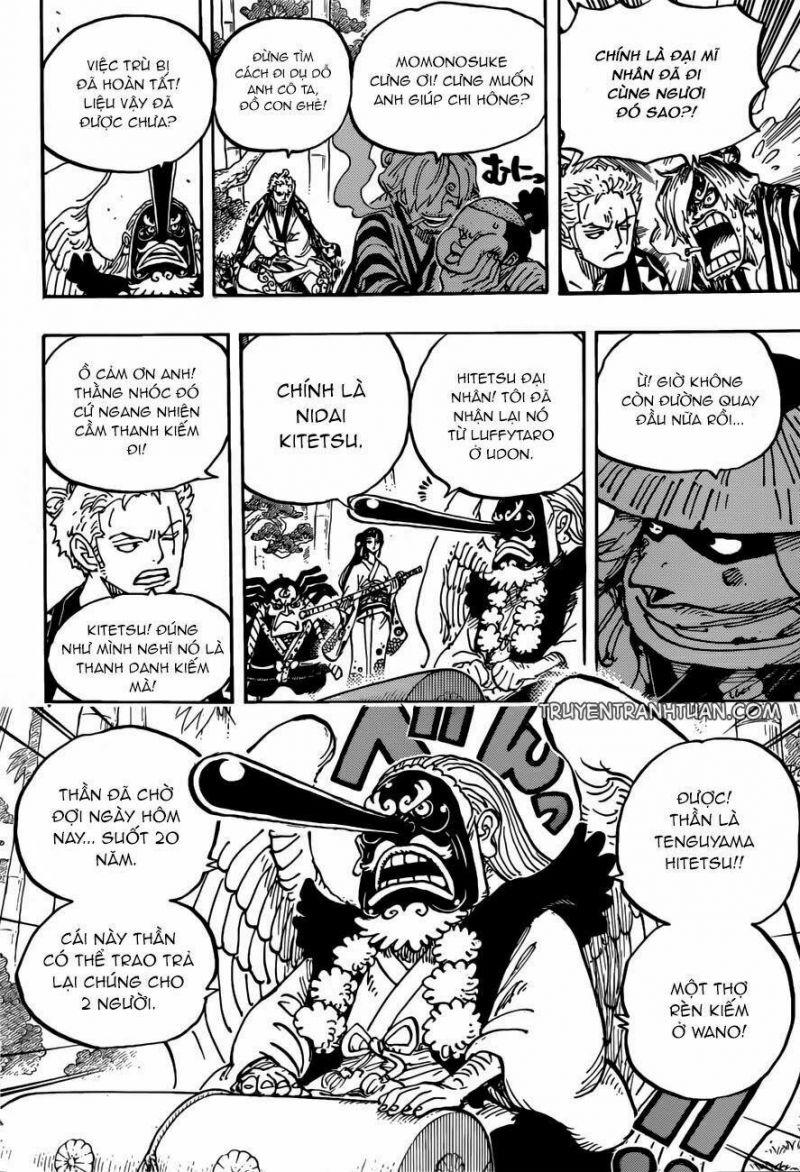 đảo hải tặc - one piece chapter 955 4