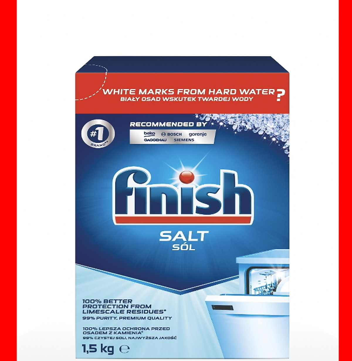 Muối rửa chén Finish 4.0kg