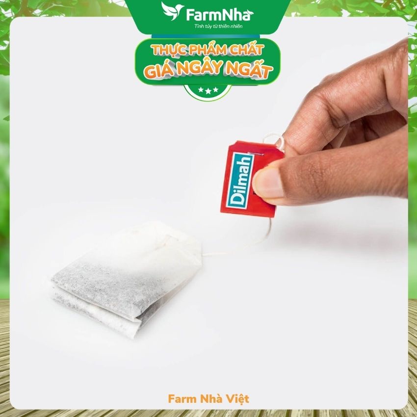 Trà Dilmah Lychee túi lọc 30g 20 túi x 1.5g - Tinh hoa trà Sri Lanka