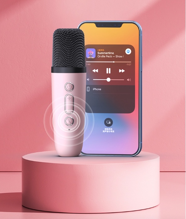 Bộ Micro bluetooth hỗ trợ giảng dạy Karaoke Mini Ngoài Trời KTV Cardioid