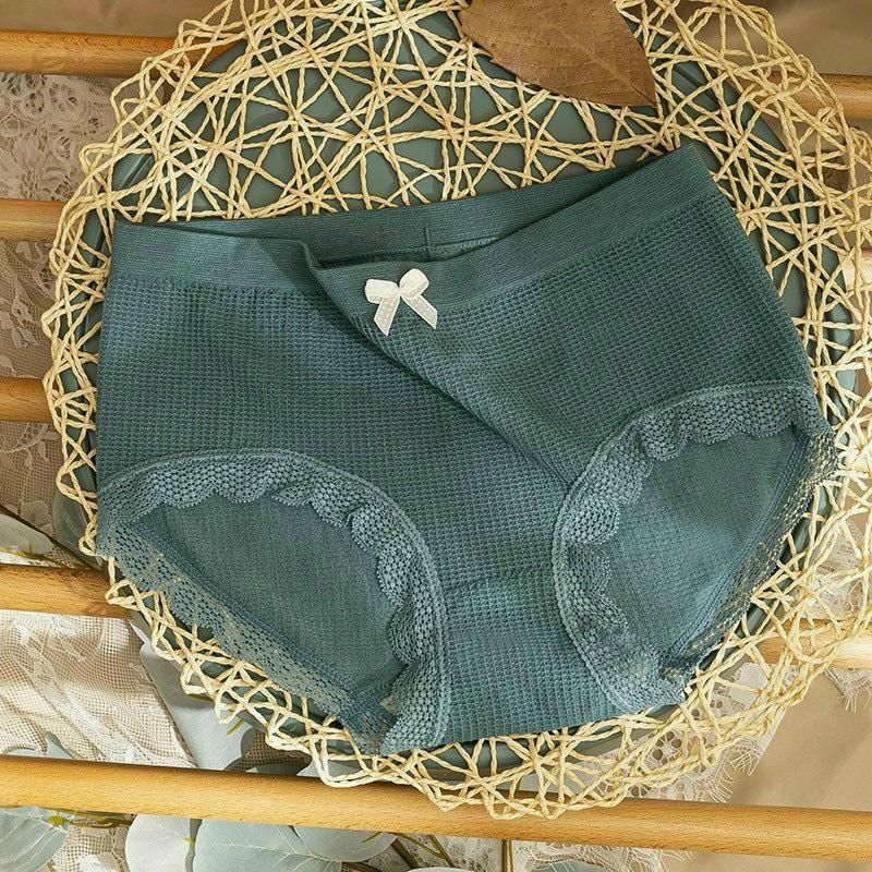 Quần lot nữ cotton xuất Nhật, quần chip nữ phom to thông hơi vải mềm loại đẹp