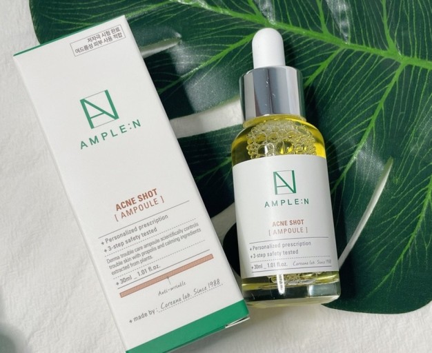 Tinh chất dưỡng da mụn AMPLE:N Amplen Acne Shot Ampoule 30ml