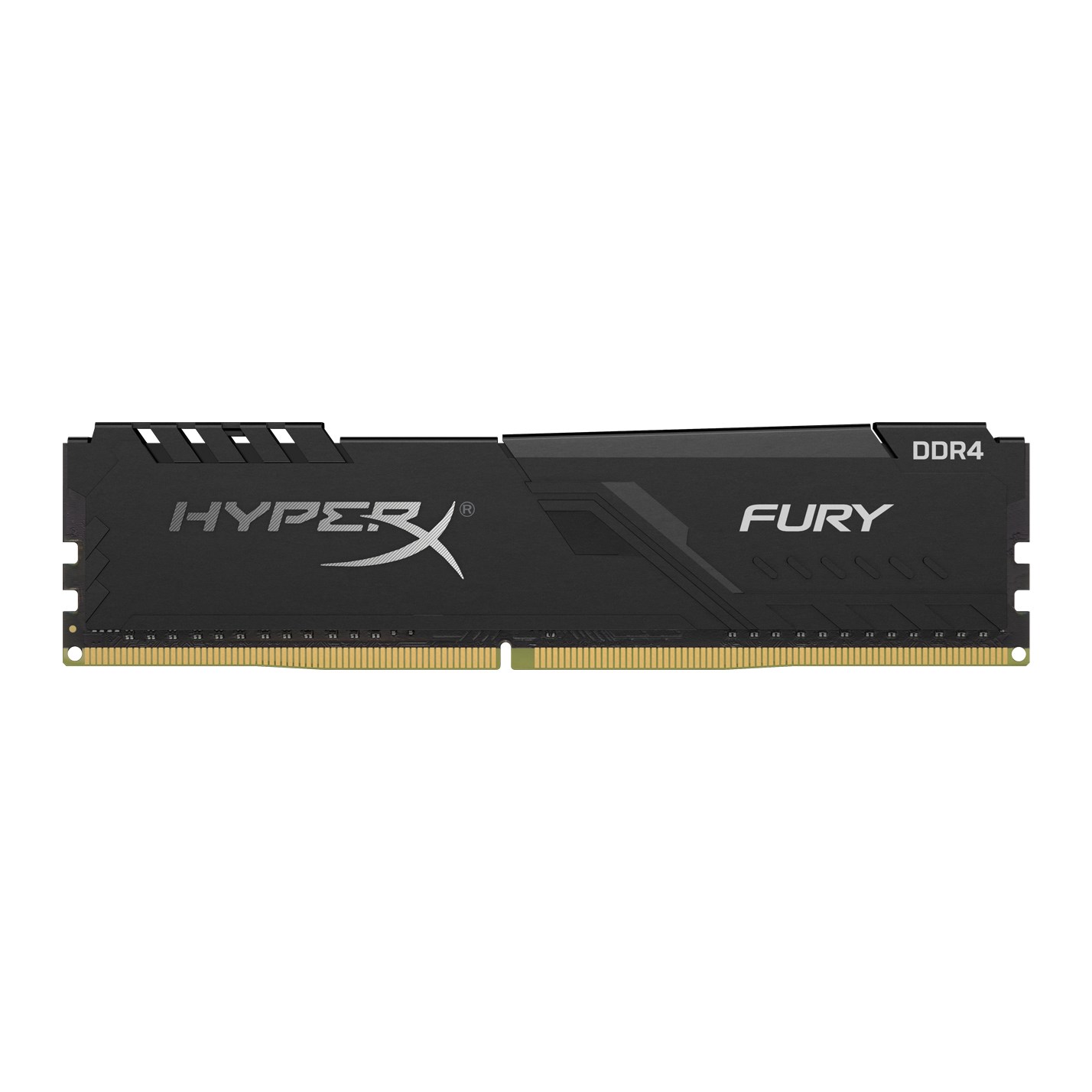 Ram PC Kingston HyperX Fury Black 8GB (1x8GB) Bus 2666 DDR4 CL16 DIMM XMP Non-ECC HX426C16FB3/8 - Hàng Chính Hãng