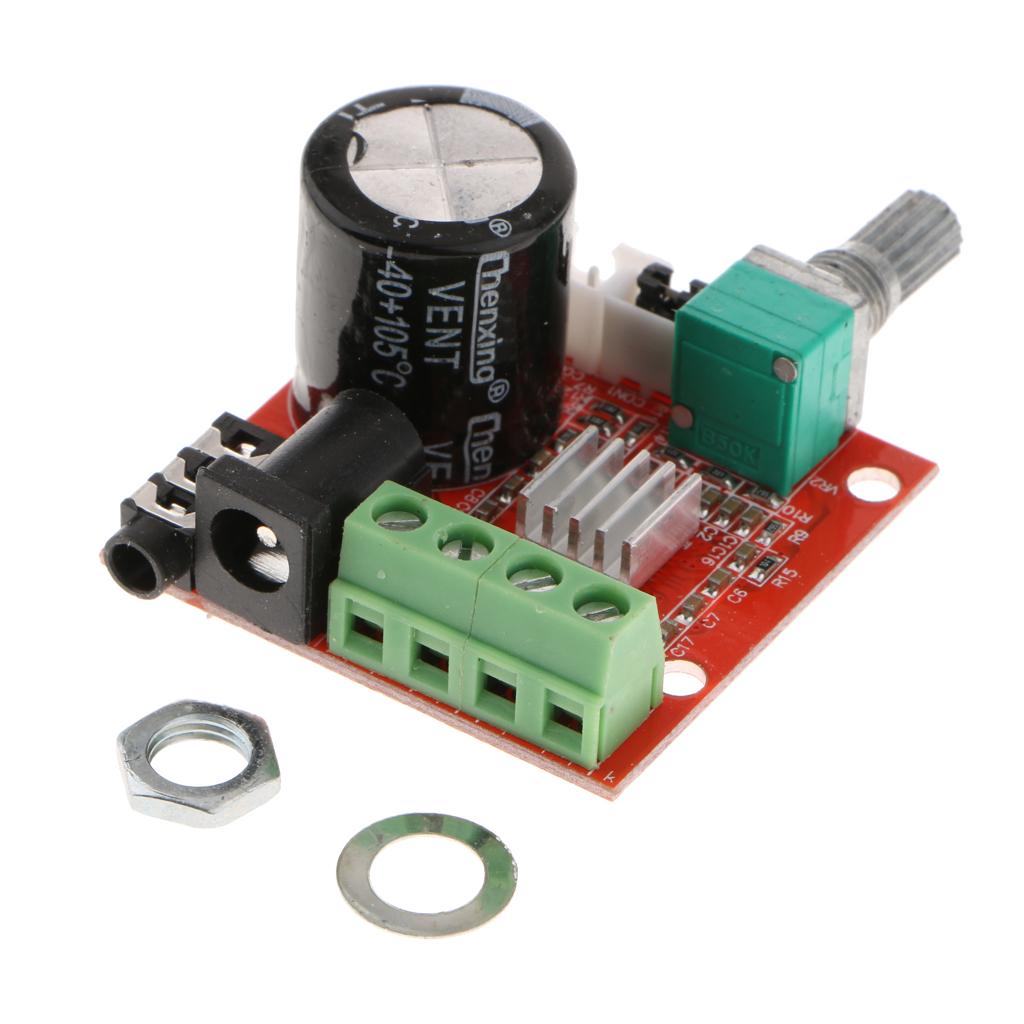 12V 2x10W Audio Stereo Power Amplifier Board 2 Channel Class-D Module