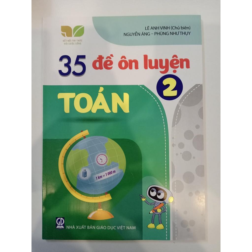 Sách - Combo 35 đề ôn luyện lớp 2 - kết nối tri thức với cuộc sống (Toán+Tiếng Việt)