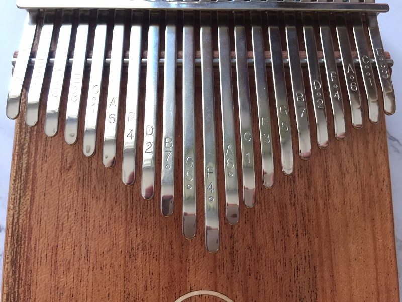 Đàn Kalimba Âm Đáy 21 Phím Gỗ Mahogany Nhạc Cụ Cầm Tay