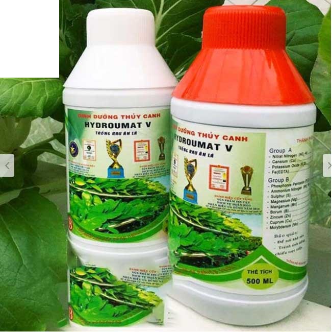 COMBO 3 THÙNG TRỒNG RAU + 3 CẶP DUNG DỊCH THỦY CANH HYDROUMAT V + 1 BÚT ĐO NỒNG ĐỘ TDS - 3 METER -HOLD-