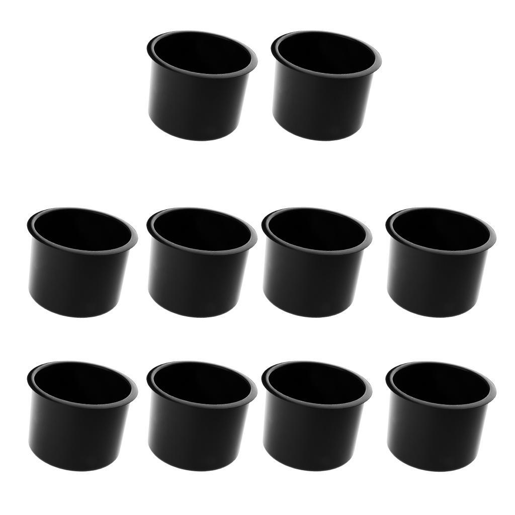 10x 82mm/ 3.23'' Marine Boat Car Truck Camper RV Cup Drink Bottle Holder Storage Base